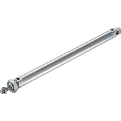 Festo Pneumatic Roundline Cylinder - 35193, 25mm Bore, 400mm Stroke, DSNU Series, Double Acting