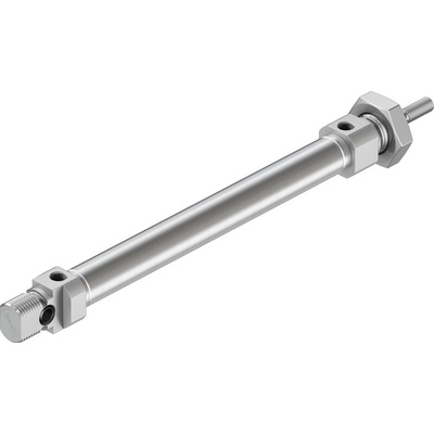 Festo Pneumatic Piston Rod Cylinder - 19187, 10mm Bore, 80mm Stroke, DSNU Series, Double Acting