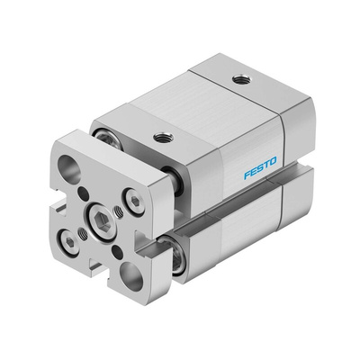 Festo Pneumatic Compact Cylinder - 554221, 20mm Bore, 10mm Stroke, ADNGF Series, Double Acting