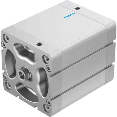 Festo Pneumatic Compact Cylinder - 536392, 100mm Bore, 80mm Stroke, ADN Series, Double Acting