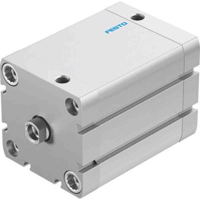 Festo Pneumatic Compact Cylinder - 572707, 63mm Bore, 60mm Stroke, ADN Series, Double Acting