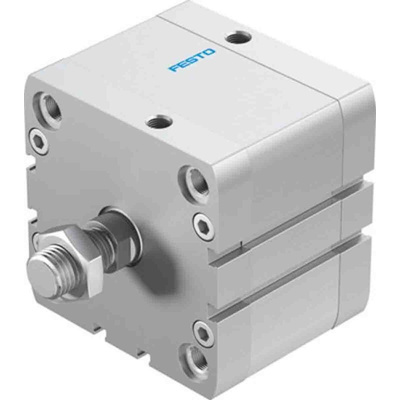 Festo Pneumatic Compact Cylinder - 536356, 80mm Bore, 25mm Stroke, ADN Series, Double Acting