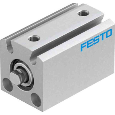 Festo Pneumatic Compact Cylinder - 530573, 12mm Bore, 10mm Stroke, ADVC Series, Double Acting