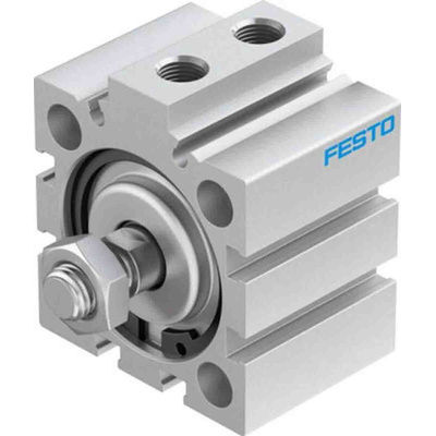 Festo Pneumatic Compact Cylinder - 188248, 40mm Bore, 10mm Stroke, ADVC Series, Double Acting