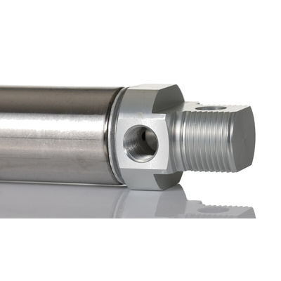 Norgren Pneumatic Roundline Cylinder - RM/8000, 25mm Bore, 250mm Stroke, RM/8000/M Series, Double Acting