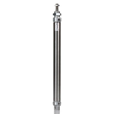 Norgren Pneumatic Roundline Cylinder - RM/8000, 25mm Bore, 250mm Stroke, RM/8000/M Series, Double Acting