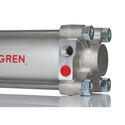 Norgren Double Acting Cylinder - 802080, 80mm Bore, 125mm Stroke, RA Series, Double Acting