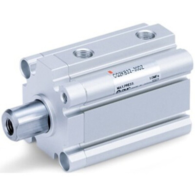 SMC Pneumatic Compact Cylinder - 12mm Bore, 15mm Stroke, CQ2 Series, Double Acting