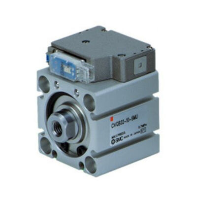 SMC Pneumatic Compact Cylinder - 32mm Bore, 15mm Stroke, CVQ Series, Double Acting