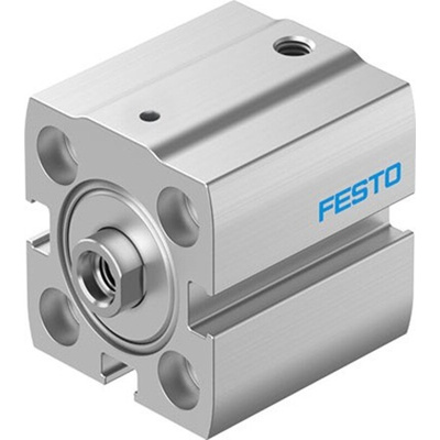 Festo Pneumatic Compact Cylinder - AEN-S-20, 20mm Bore, 5mm Stroke, AEN Series, Single Acting