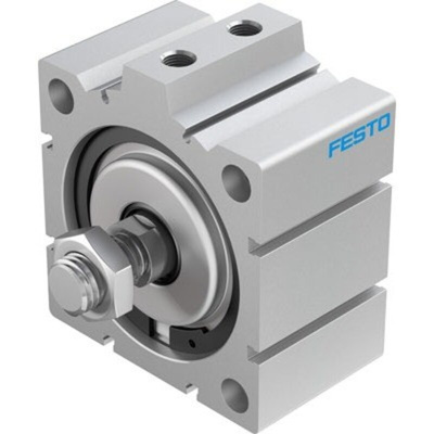 Festo Pneumatic Compact Cylinder - 188346, 100mm Bore, 20mm Stroke, ADVC Series, Double Acting