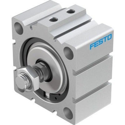 Festo Pneumatic Piston Rod Cylinder - ADVC-80-15-A-P, 80mm Bore, 15mm Stroke, ADVC Series, Double Acting