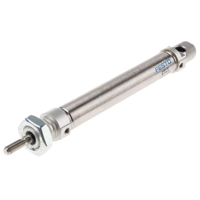 Festo Pneumatic Cylinder - 559266, 16mm Bore, 80mm Stroke, DSNU Series, Double Acting