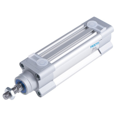 Festo Pneumatic Piston Rod Cylinder - 2123087, 32mm Bore, 60mm Stroke, DSBC Series, Double Acting
