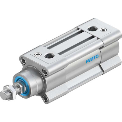 Festo Pneumatic Piston Rod Cylinder - 1376656, 40mm Bore, 25mm Stroke, DSBC Series, Double Acting