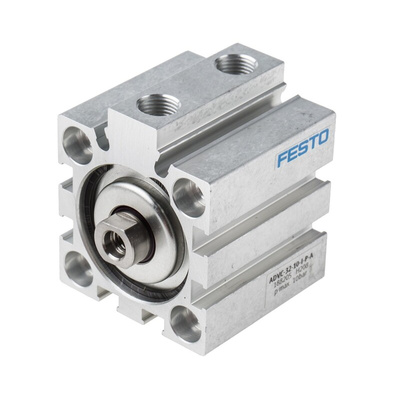 Festo Pneumatic Cylinder - 188205, 32mm Bore, 10mm Stroke, ADVC Series, Double Acting