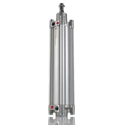 Norgren Pneumatic Piston Rod Cylinder - 63mm Bore, 250mm Stroke, PRA/802000/M Series, Double Acting