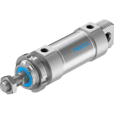 Festo Pneumatic Piston Rod Cylinder - 196001, 50mm Bore, 40mm Stroke, DSNU Series, Double Acting