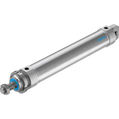 Festo Pneumatic Piston Rod Cylinder - 196008, 50mm Bore, 250mm Stroke, DSNU Series, Double Acting