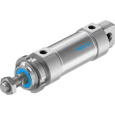 Festo Pneumatic Piston Rod Cylinder - 196002, 50mm Bore, 50mm Stroke, DSNU Series, Double Acting