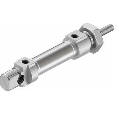 Festo Pneumatic Roundline Cylinder - 19183, 10mm Bore, 10mm Stroke, DSNU Series, Double Acting