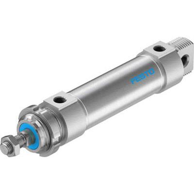 Festo Pneumatic Piston Rod Cylinder - 195993, 40mm Bore, 80mm Stroke, DSNU Series, Double Acting