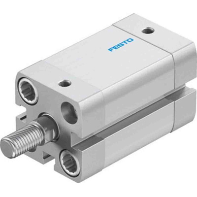 Festo Pneumatic Compact Cylinder - 577169, 20mm Bore, 25mm Stroke, ADN Series, Double Acting
