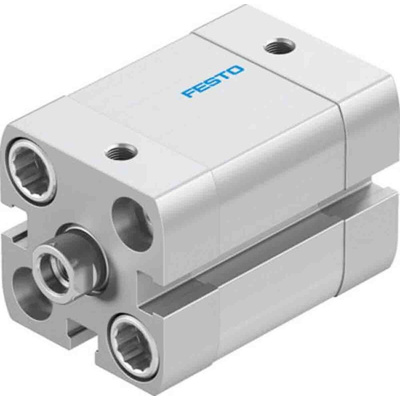 Festo Pneumatic Compact Cylinder - 577159, 20mm Bore, 15mm Stroke, ADN Series, Double Acting