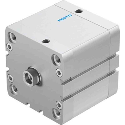 Festo Pneumatic Compact Cylinder - 572723, 80mm Bore, 40mm Stroke, ADN Series, Double Acting