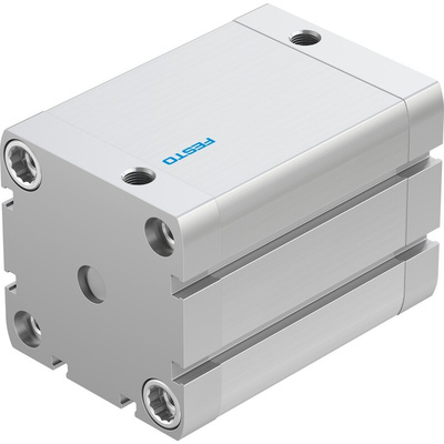 Festo Pneumatic Compact Cylinder - 536339, 63mm Bore, 60mm Stroke, ADN Series, Double Acting
