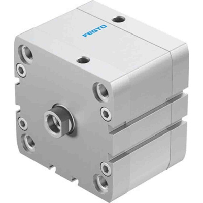 Festo Pneumatic Compact Cylinder - 572720, 80mm Bore, 20mm Stroke, ADN Series, Double Acting