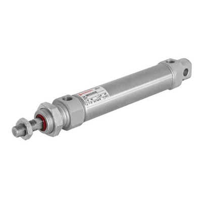 Norgren Pneumatic Roundline Cylinder - 25mm Bore, 125mm Stroke, RM/8000/M Series, Double Acting