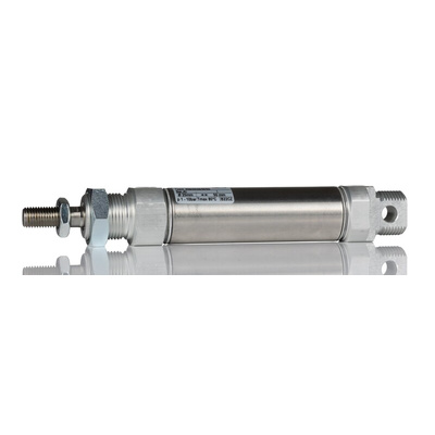 Norgren Pneumatic Roundline Cylinder - 26mm Bore, 50mm Stroke, RM/8000/M Series, Double Acting