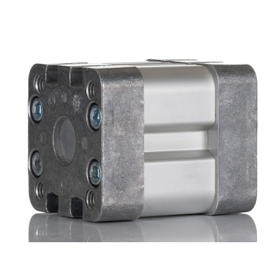 Norgren Pneumatic Compact Cylinder - RA/192032/MX/25, 32mm Bore, 25mm Stroke, RA/192000/M Series, Double Acting