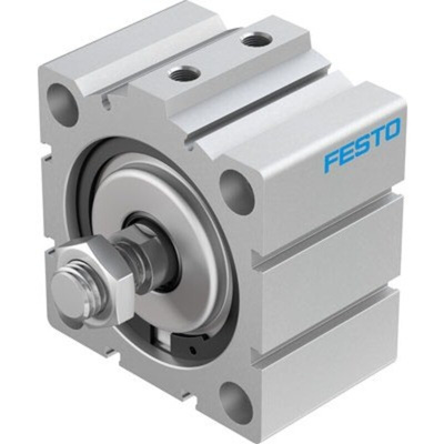 Festo Pneumatic Compact Cylinder - 188322, 80mm Bore, 20mm Stroke, ADVC Series, Double Acting