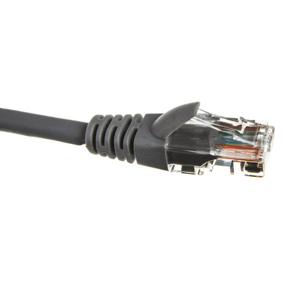 RS PRO Cat5e Male RJ45 to Male RJ45 Ethernet Cable, U/UTP, Grey LSZH Sheath, 5m