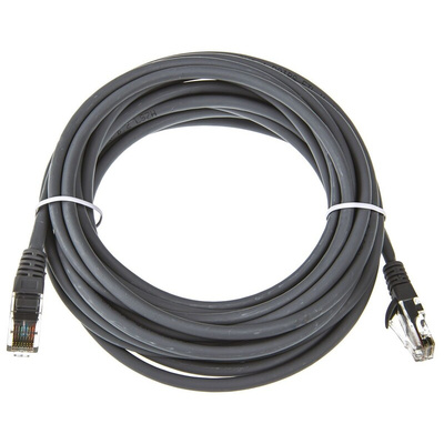 RS PRO Cat5e Male RJ45 to Male RJ45 Ethernet Cable, U/UTP, Grey LSZH Sheath, 5m