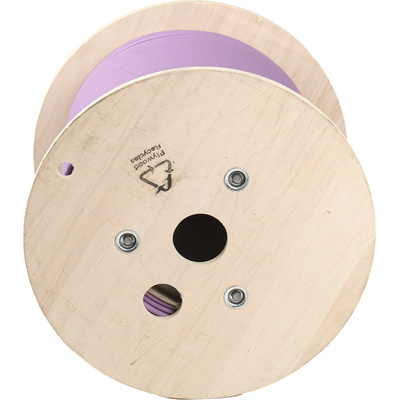 RS PRO Cat6 Ethernet Cable, F/UTP, Purple LSZH Sheath, 305m, Low Smoke Zero Halogen (LSZH)