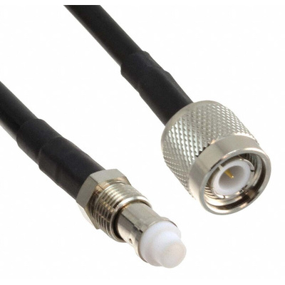Siretta ASM Series Male TNC to Female FME Coaxial Cable, 15m, LLC200A Coaxial, Terminated