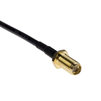 LPRS Male MMCX to SMA Coaxial Cable, 100mm, Terminated