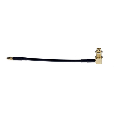 LPRS Male MMCX to SMA Coaxial Cable, 100mm, Terminated