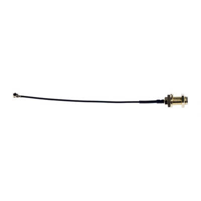 LPRS Female SMA to U.FL Coaxial Cable, 100mm, Terminated
