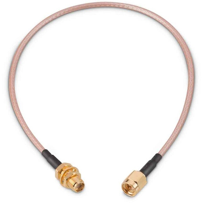 Wurth Elektronik Male SMA to Female SMA Coaxial Cable, 152.4mm, RG316 Coaxial, Terminated