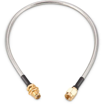 Wurth Elektronik Male SMA to Female SMA Coaxial Cable, 152.4mm, Terminated