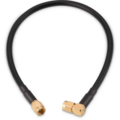 Wurth Elektronik Male SMA to Male SMA Coaxial Cable, 154.4mm, RG58 Coaxial, Terminated