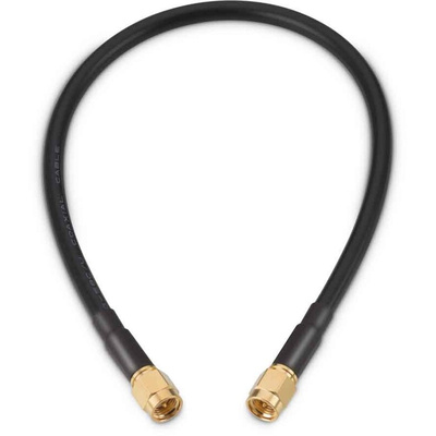 Wurth Elektronik Male SMA to Male SMA Coaxial Cable, 304.8mm, RG58 Coaxial, Terminated