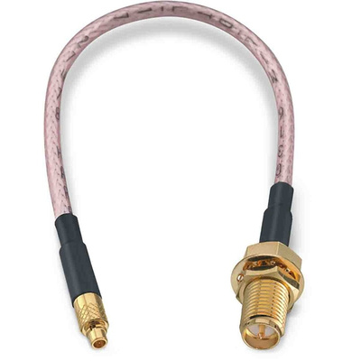 Wurth Elektronik Female RP-SMA to Male MMCX Coaxial Cable, 152.4mm, RG316 Coaxial, Terminated