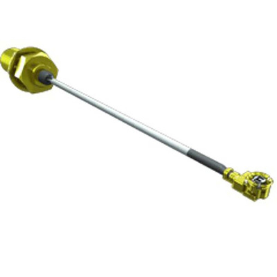 Samtec MH113 Series Male MHF1 to SMA Coaxial Cable, 152mm, RF Coaxial, Terminated