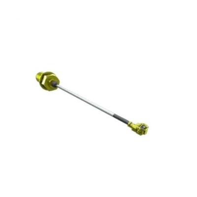 Samtec Male MHF1 to Female SMA Coaxial Cable, 100mm, RF Coaxial, Terminated