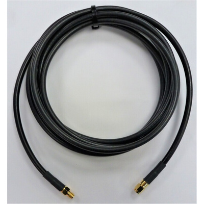Mobilemark Female SMA to Male RP-SMA Coaxial Cable, 5m, RF195 Coaxial, Terminated